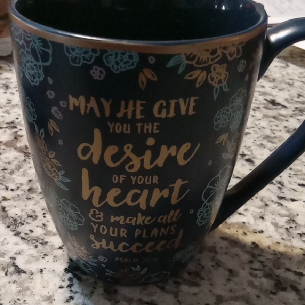 Inspirational Blue Mug